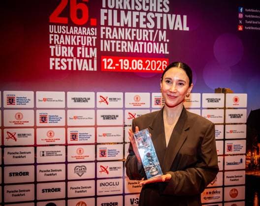 13.06.2026 xesx Frankfurt am Main, 26. Türkische Filmfestival Frankfurt Schauspielerin Sibel Kekilli erhielt den Ehrenpreis.