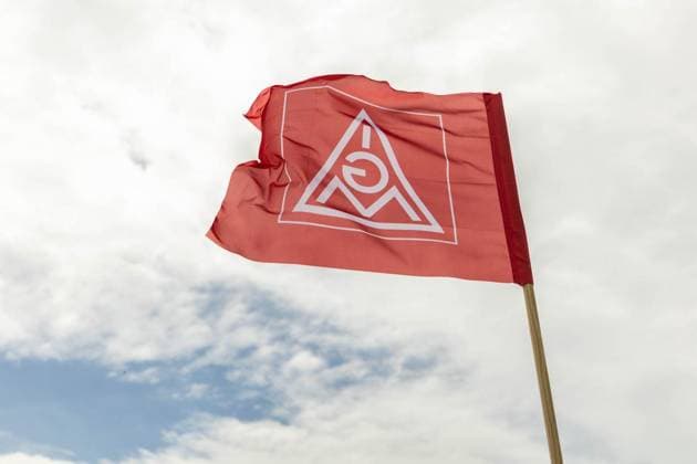 Warnstreik der IG Metall aufgrund der Insolvenz von HPC ** NUR FÜR REDAKTIONELLE ZWECKE ** EDITORIAL USE ONLY **<p>Warnstreik der IG Metall aufgrund der Insolvenz von HPC am 16.06.2026 in Witten. Witten Copyright: JonasxRichter
