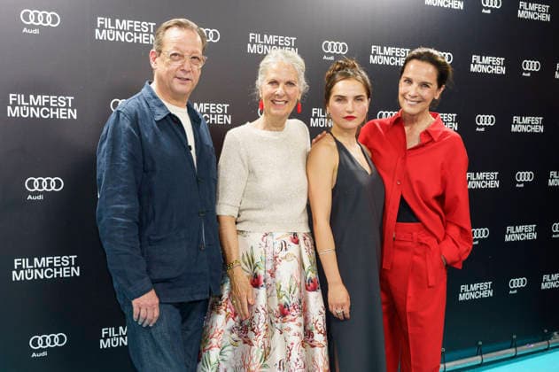 Matthias Brandt, Doris Zander, Clara Vogt und Desiree Nosbusch bei der Premiere des ARD-Film Eine Nacht in Bangkok auf dem 43. Filmfest München 2026 im Gloria Galast. München, 30.06.2026