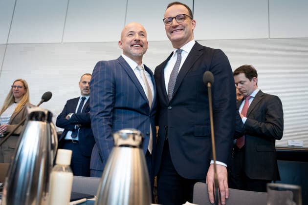 Bundestagsfraktion, CDU CSU Bundestag, Bundestagsfraktion, CDU CSU, Vorsitzender, Jens Spahn, CDU, Erster Stellvertreter, Alexander Hoffmann, CSU Berlin Berlin GER