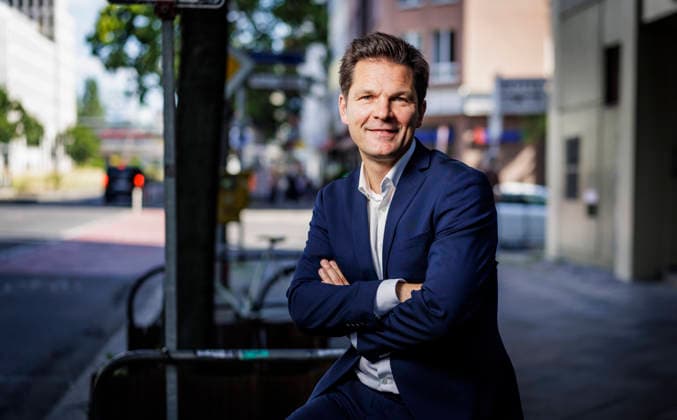 Steffen Krach, Spitzenkandidat der SPD Berlin, aufgenommen im Rahmen eines Interviews in der Landesgeschaeftsstelle der SPD in Berlin Wedding Berlin Deutschland Copyright: xThomasxKoehlerx