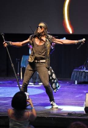 Fab Morvan of Milli Vanilli on stage for Wine Down Wednesday Concert Series: Milli Vanilli and Viva Benito, Mable House Barnes Amphitheatre, New York, NY, July 08, 2026. Photo By: Derek Storm Everett Collection Wine Down Wednesday Concert Series: Milli Vanilli and Viva Benito PUBLICATIONXNOTxINxCANxCHNxFRAxITAxJPNxNORxPOLxRUSxESPxUKxUSA