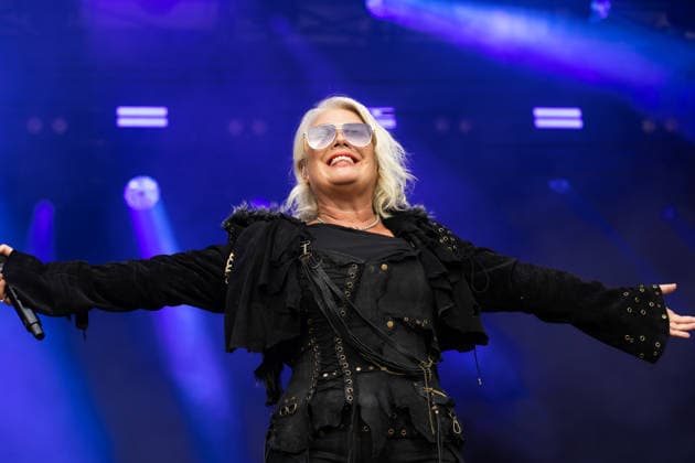 11.07.2026, Locarno, Piazza Grande, Moon and Stars 2026 Locarno: Kim Wilde, Kim Wilde (lead vocals) Locarno Piazza Grande Ticino Switzerland Copyright: xJustPictures.ch FrancescoxMinghettix 1079644824st