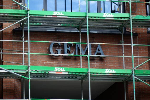 Sanierung des GEMA-Gebäudes in München Sanierung des GEMA-Gebäudes in München, 06.07.2026, München, Rosenheimer Strasse, Bayern, Das GEMA-Gebäude in München wird saniert.
