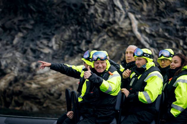 News Themen der Woche KW29 Johann Wadephul (CDU), Bundesaussenminister, faehrt zusammen mit dem norwegischen Aussenminister Espen Barth Eide mit einem Schnellboot von Saltbrygga nach Bodo durch den Saltfjorden. Saltbrygga, 14.07.2026. Fotografiert im Auftrag des Auswaertigen Amtes Saltbrygga Norwegen Copyright: xThomasxTrutschel AAx