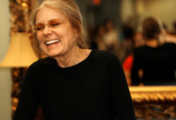Gloria Steinem: This Is What a Feminist Looks Like Mar 06, 2008 - St. Petersburg, Florida, USA - GLORIA STEINEM laughs during a discussion on young women and feminism during This Is What a Feminist Looks Like: The True Diversity of Feminism a conference at Eckerd College. Copyright: xMarthaxRialx