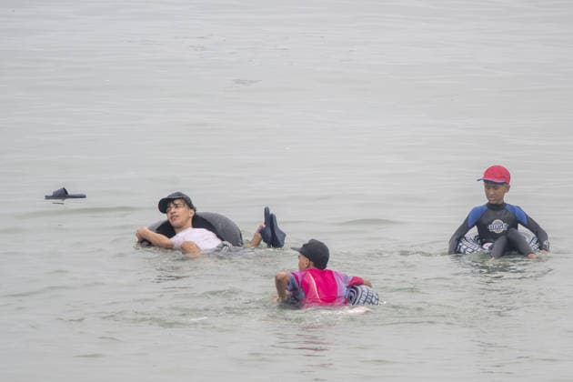 Hundreds of migrants reach Spain s Ceuta after swimming from Morocco CEUTA, SPAIN - JULY 31: Hundreds of migrants attempt to swim from Morocco to the Spanish city of Ceuta in North Africa, while the number of arrivals exceeded 1,500 in just over a week, according to local news, in Ceuta, Spain on July 31, 2026. Marcos Moreno Anadolu Ceuta Spain. Editorial use only. Please get in touch for any other usage.  Copyright: x2026xAnadoluxMarcosxMorenox