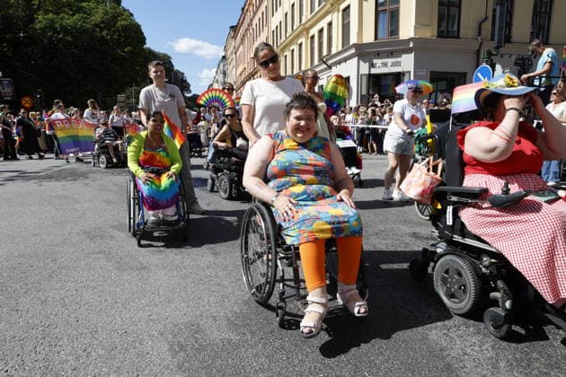 STOCKHOLM, SWEDEN 20260801 The Pride parade runs from Norr Mälarstrand to Slussen during this year s Stockholm Pride STOCKHOLM SWEDEN x11700x  Copyright: xMagnusxGrimstedt TTx STOCKHOLM PRIDE oHMYuc6AuXs