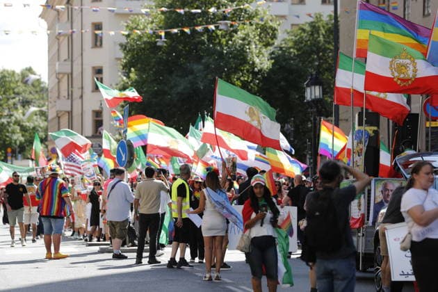 STOCKHOLM, SWEDEN 20260801 The Pride parade runs from Norr Mälarstrand to Slussen during this year s Stockholm Pride STOCKHOLM SWEDEN x11700x  Copyright: xMagnusxGrimstedt TTx STOCKHOLM PRIDE wgSvFwHXNvs