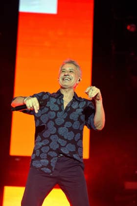 August 1, 2026, Sitges, Barcelona, Spain: Spanish singer Josep Sergi Capdevila Querol better known as Sergio Dalma, performs live on stage during his Retorno Via Dalma tour at Terramar Festival CaixaBank. Sitges Spain - ZUMAs197 20260801_aaa_s197_122 Copyright: xRamonxCostax