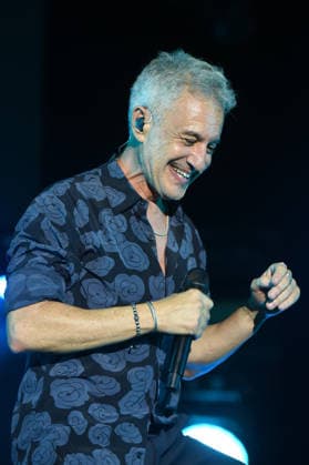 August 1, 2026, Sitges, Barcelona, Spain: Spanish singer Josep Sergi Capdevila Querol better known as Sergio Dalma, performs live on stage during his Retorno Via Dalma tour at Terramar Festival CaixaBank. Sitges Spain - ZUMAs197 20260801_aaa_s197_128 Copyright: xRamonxCostax