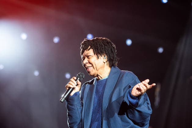 RIO DE JANEIRO, RJ - 01.08.2026: DJAVAN DJAVANEAR 50 ANOS - The "Djavanear" tour, in which the artist Djavan celebrates five decades of his career, arrives in Rio de Janeiro at the Farmasi arena this Saturday (1st) for three nights with tickets already sold out. x2992522x  CarlosxSanttos