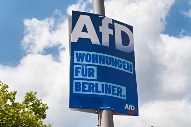 Berlin,02.08.2026,Wahlplakat der Partei AfD zur Wahl zum 20.Abgeordnetenhaus von Berlin am 20.09.2026.