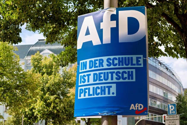 Berlin,02.08.2026,Wahlplakat der Partei AfD zur Wahl zum 20.Abgeordnetenhaus von Berlin am 20.09.2026.