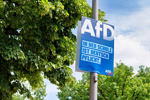 Berlin,02.08.2026,Wahlplakat der Partei AfD zur Wahl zum 20.Abgeordnetenhaus von Berlin am 20.09.2026.