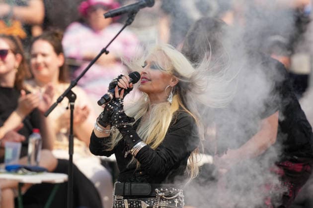 ZDF-Fernsehgarten 2026. DORO Pesch im ZDF Fernsehgarten mit dem Motto Rock im Garten am 02.08.2026 in Mainz. Mainz ZDF Fernsehgarten Rheinland-Pfalz