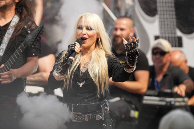 ZDF-Fernsehgarten 2026. DORO Pesch im ZDF Fernsehgarten mit dem Motto Rock im Garten am 02.08.2026 in Mainz. Mainz ZDF Fernsehgarten Rheinland-Pfalz