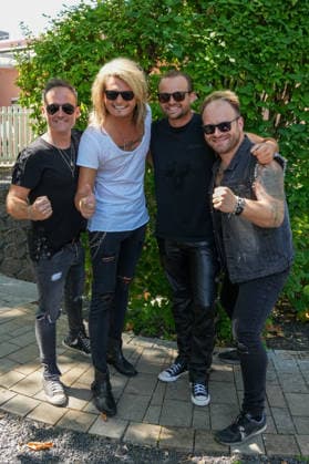 ZDF-Fernsehgarten 2026. Band Kissin™ Dynamite im ZDF Fernsehgarten mit dem Motto Rock im Garten am 02.08.2026 in Mainz. Mainz ZDF Fernsehgarten Rheinland-Pfalz