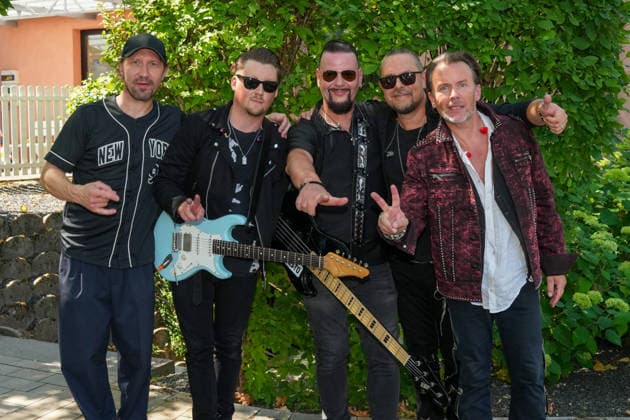 ZDF-Fernsehgarten 2026. Brother Firetribe im ZDF Fernsehgarten mit dem Motto Rock im Garten am 02.08.2026 in Mainz. Mainz ZDF Fernsehgarten Rheinland-Pfalz