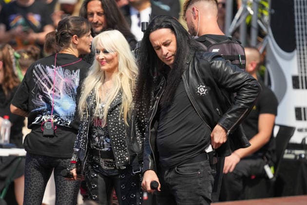 ZDF-Fernsehgarten 2026. DORO Pesch und Bülent Ceylan im ZDF Fernsehgarten mit dem Motto Rock im Garten am 02.08.2026 in Mainz. Mainz ZDF Fernsehgarten Rheinland-Pfalz