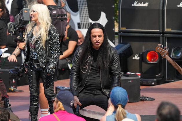 ZDF-Fernsehgarten 2026. DORO Pesch und Bülent Ceylan im ZDF Fernsehgarten mit dem Motto Rock im Garten am 02.08.2026 in Mainz. Mainz ZDF Fernsehgarten Rheinland-Pfalz