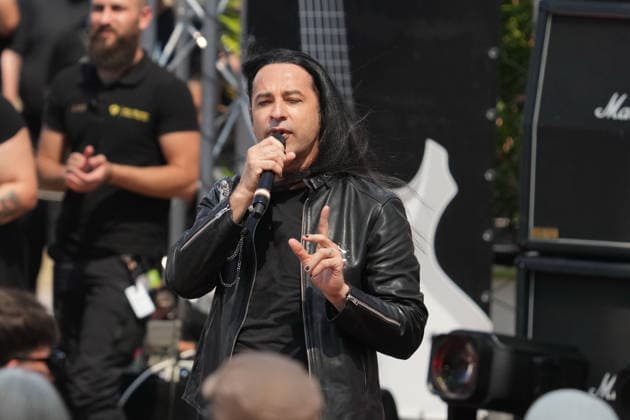 ZDF-Fernsehgarten 2026. DORO Pesch und Bülent Ceylan im ZDF Fernsehgarten mit dem Motto Rock im Garten am 02.08.2026 in Mainz. Mainz ZDF Fernsehgarten Rheinland-Pfalz