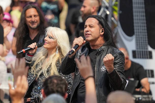 ZDF-Fernsehgarten 2026. DORO Pesch und Bülent Ceylan im ZDF Fernsehgarten mit dem Motto Rock im Garten am 02.08.2026 in Mainz. Mainz ZDF Fernsehgarten Rheinland-Pfalz