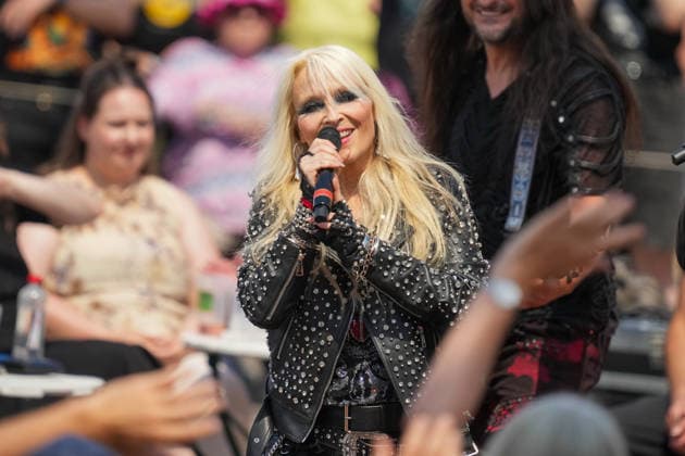 ZDF-Fernsehgarten 2026. DORO Pesch und Bülent Ceylan im ZDF Fernsehgarten mit dem Motto Rock im Garten am 02.08.2026 in Mainz. Mainz ZDF Fernsehgarten Rheinland-Pfalz