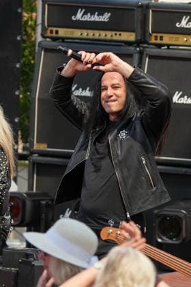 ZDF-Fernsehgarten 2026. DORO Pesch und Bülent Ceylan im ZDF Fernsehgarten mit dem Motto Rock im Garten am 02.08.2026 in Mainz. Mainz ZDF Fernsehgarten Rheinland-Pfalz