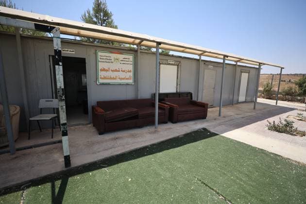 August 4, 2026, Masafer Yatta, Palestine, State of: MASAFER YATTA, South of Hebron, West Bank Ã¢â‚¬ August 4, 2026: Israeli forces demolished three classrooms at Shaab Al-Butm School in Masafer Yatta, citing a lack of building permits. The demolition follows Israeli orders targeting 14 schools in Masafer Yatta and surrounding communities, a move the Palestinian Ministry of Education says threatens the education of more than 1,500 primary and secondary school students. Masafer Yatta Palestine, State of - ZUMAq101 20260804_zna_q101_044 Copyright: xMosabxShawerx