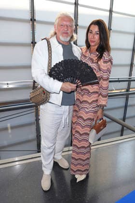 Frank Kessler mit Ehefrau Doreen Kessler bei der Premiere von SISTER ACT - DAS HIMMLISCHE MUSICAL im Bluemax Theater in Berlin am 04.08.2026