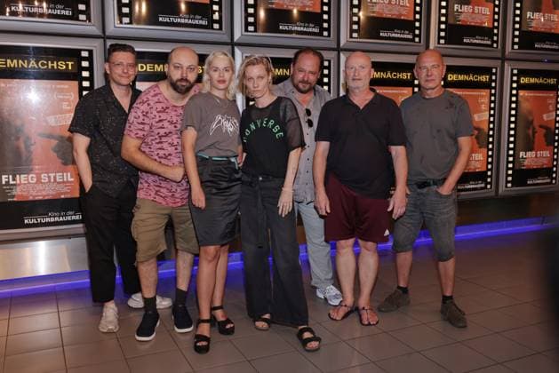 Flieg Steil Rosario Bona, Tom Lass, Martina Schöne-Radunski, Lana Cooper, Andreas Anke, Peter Marty, Premiere des Films Flieg Steil im Kino in der Kulturbrauerei, Berlin Datum: 04.08.2026 Copyright: xEventpress Kratschx