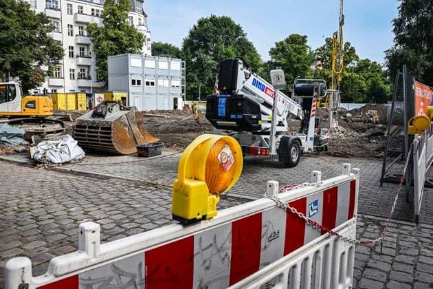 Nach Abriss des Aldi am Maybachufer: Dann kehrt der Markt zurück ** NUR FÜR REDAKTIONELLE ZWECKE ** EDITORIAL USE ONLY **<p>Nach Abriss des Aldi am Maybachufer: Dann kehrt der Markt zurück. Neues Bauprojekt am Maybachufer: Neuer Aldi und neue Wohnungen?, fotografiert am 05.08.2026 in Berlin. Berlin Berlin Berlin Copyright: MaurizioxGambarini
