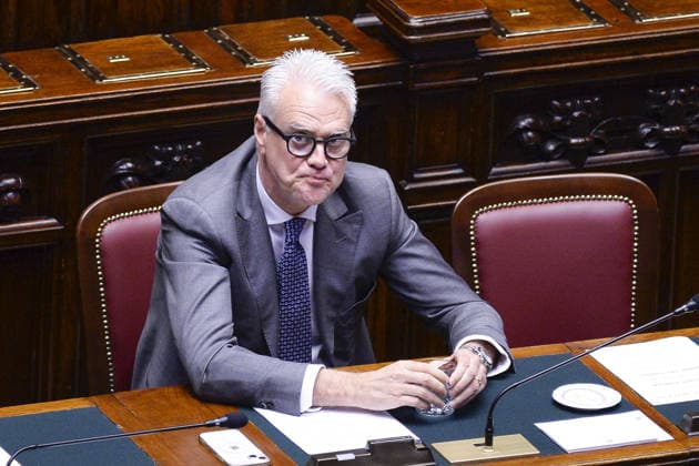 Foto IPP Marco Mattei Roma 05 08 2026 Camera dei deputati Question Time nella foto Paolo Zangrillo Ministro per la pubblica amministrazione Italy Photo Press - World Copyright .