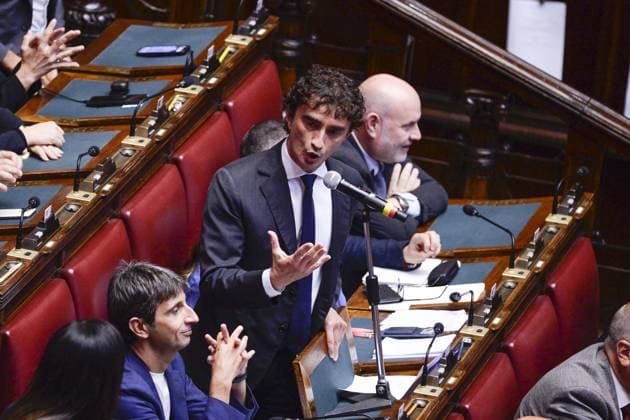 Foto IPP Marco Mattei Roma 05 08 2026 Camera dei deputati discussione e voto sull autorizzazione sequestro delle chat di Delmastro nella foto Galeazzo Bignami Italy Photo Press - World Copyright .