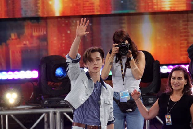 August 5, 2026, Manhattan, New York, USA: New York, New York August 5, 2026. Tomorrow X Singer YeonJun perform in Central Park for The Good Morning America Concert series. Manhattan USA - ZUMAct2_ 20260805_faf_ct2_010 Copyright: xBrucexCotlerx
