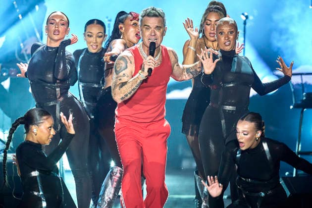DENMARK Music Festival in Skanderborg British singer Robbie Williams performs at Smukfest in Skanderborg on Wednesday, August 5, 2026. , Skanderborg Denmark