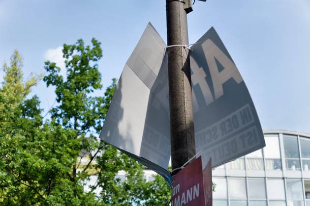 Berlin,06.08.2026,Wahlplakat der Partei AfD zur Wahl zum 20.Abgeordnetenhaus von Berlin sowie zu den Bezirksverordnetenversammlungen am 20.09.2026.