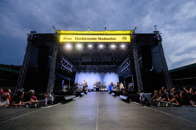 Entertainment Bilder des Tages A concert by the German band Einsturzende Neubauten at the Pop Messe music festival on August 6, 2026, Brno, Czech Republic. (CTKxPhoto RichardxSkoumal) CTKPhotoP2026080607645  CTKPhotoP2026080607645
