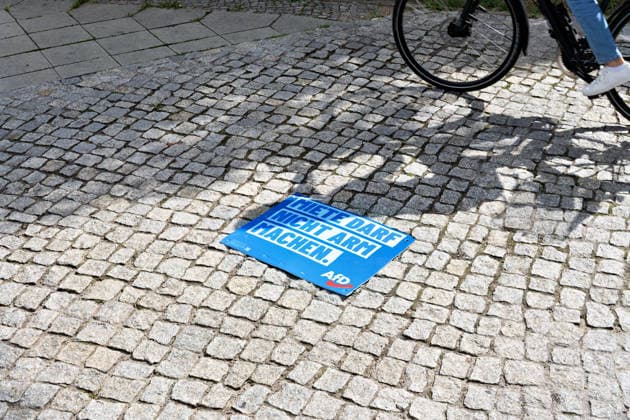 Berlin,07.08.2026,Wahlplakat der Partei AfD zur Wahl zum 20.Abgeordnetenhaus von Berlin sowie zu den Bezirksverordnetenversammlungen am 20.09.2026.