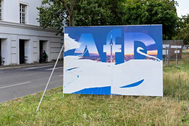 Berlin,07.08.2026,Wahlplakat der Partei AfD zur Wahl zum 20.Abgeordnetenhaus von Berlin sowie zu den Bezirksverordnetenversammlungen am 20.09.2026.
