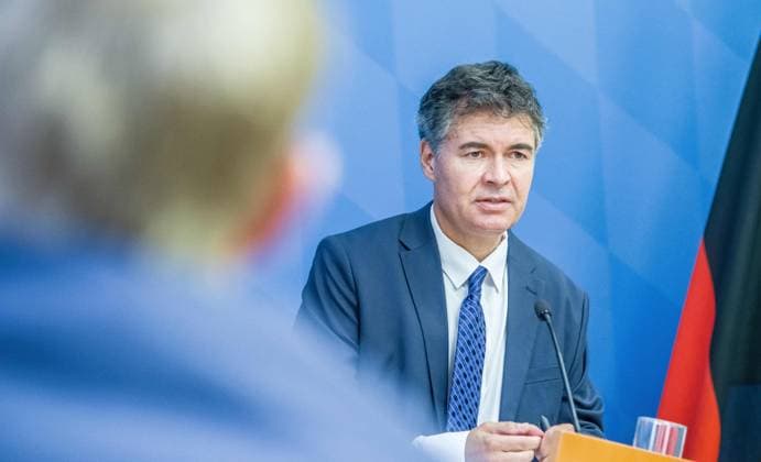 August 11, 2026, Munich, Bavaria, Germany: Bavarian Secret Service President MANFRED HAUSER. The Bavarian Verfassungsschutz (Secret Service, Office for the Protection of the Constitution) released its half-year report detailing the current threats to Bavaria and the country. The latest threats includes upticks in espionage, saboteurs, Islamist extremism and terror, as well as movements that seek to split society. Recent cases, such as the CSD attack in Berlin and the drone with explosives found at a Leipzig airport, have raised alert and readiness levels against all threats. Munich Germany - ZUMAb160 20260811_abp_b160_017 Copyright: xSachellexBabbarx