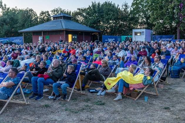 Sommerkino Auesee ** NUR FÜR REDAKTIONELLE ZWECKE ** EDITORIAL USE ONLY **<p>Das Sommerkino findet am Freitag, den 07.08.2026 auf einer mobilen Leinwand am Auesee in Wesel statt. Deutschland NRW Wesel Copyright: ErwinxPottgiesser