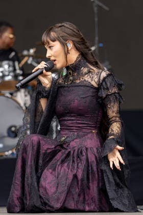 August 7, 2026, San Francisco, California, USA: Canadian singer FAOUZIA (FAOUZIA OUIHYA) during Outside Lands Music Festival in San Francisco, California San Francisco USA  - ZUMAs135 20260807_zap_s135_032 Copyright: xDanielxDeSloverx