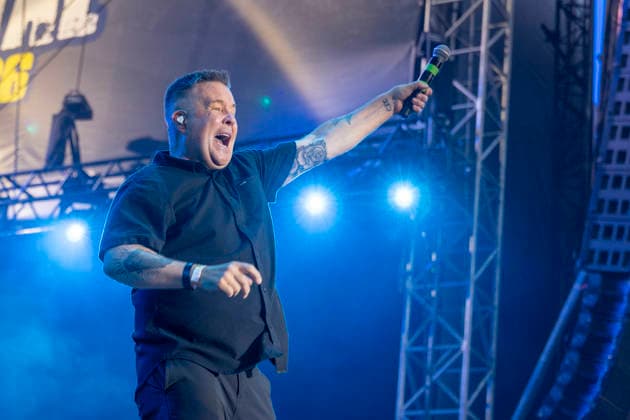 Dropkick Murphys, Ken Casey, auf der Bühne beim Taubertal-Festival 2026 in Rothenburg ob der Tauber, Deutschland, am 7. August 2026. Copyright: HMBxMedia xHeikoxBecker