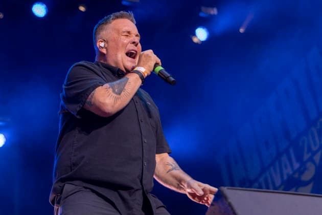 Dropkick Murphys, Ken Casey, auf der Bühne beim Taubertal-Festival 2026 in Rothenburg ob der Tauber, Deutschland, am 7. August 2026. Copyright: HMBxMedia xHeikoxBecker