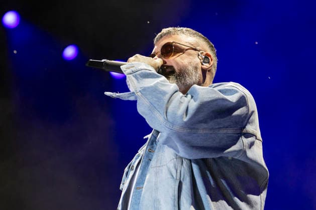 Sido performt auf der Bühne beim Taubertal-Festival 2026 in Rothenburg ob der Tauber, Deutschland, am 7. August 2026. Copyright: HMBxMedia xHeikoxBecker