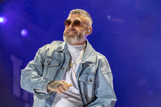 Sido performt auf der Bühne beim Taubertal-Festival 2026 in Rothenburg ob der Tauber, Deutschland, am 7. August 2026. Copyright: HMBxMedia xHeikoxBecker