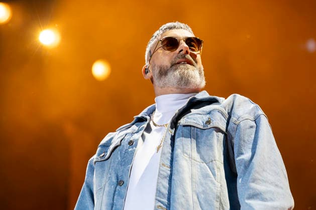 Sido performt auf der Bühne beim Taubertal-Festival 2026 in Rothenburg ob der Tauber, Deutschland, am 7. August 2026. Copyright: HMBxMedia xHeikoxBecker