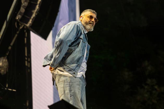 Sido performt auf der Bühne beim Taubertal-Festival 2026 in Rothenburg ob der Tauber, Deutschland, am 7. August 2026. Copyright: HMBxMedia xHeikoxBecker